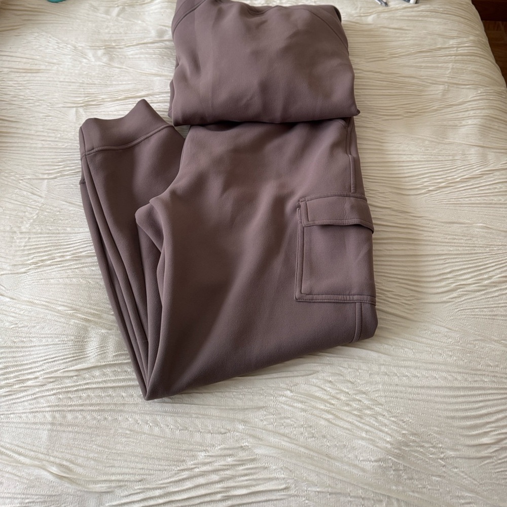 32 Degrees Taupe Jumpsuit with Hood
